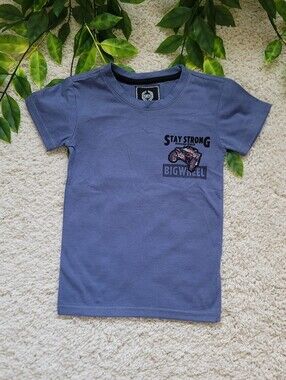 Little Boy Paisley Monster Truck Shirt (Size 4)